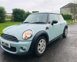 Deposit taken, Amy has chosen this 2011 / 61 MINI One In Ice Blue with Full Service History