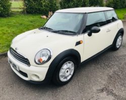 Yasmin chose this 2010 / 60 MINI One in Pepper White – Details to follow