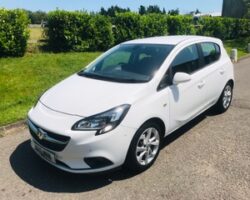 Carol chose this 2015 Vauxhall Corsa 1.4 ecoFLEX Excite 5dr [AC] in White with Service History