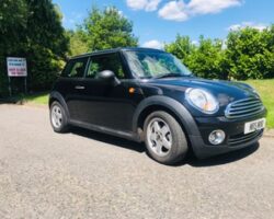 Deposit taken Kiaha has chosen this 2009 MINI One in Black with 1.4cc engine – ideal for young drivers & Kiaha passed her test in December – well done