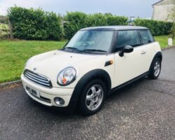 2010 Mini Cooper In Pepper White with Pepper Pack & Low Miles