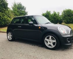 SOLD as Jenny has chosen this 2013 MINI One Automatic with Upgraded Alloy Wheels & Full Service History In Metallic Ice Chocolate