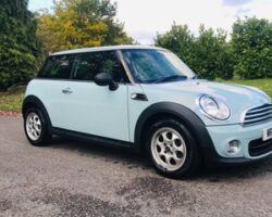 Margaret has pad her deeposit on this supper cute 2013 / 63 MINI One In Ice Blue with Low Miles