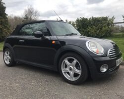 Reservation fee accepted from  Olivia who has chosen this 2009 Mini Cooper Convertible in Black with High Spec