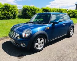 Jess has chosen this 2009 MINI One 1.4 in Blue with Low Miles & Service History