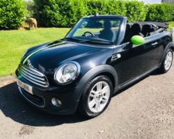 Hugo is shortly going off to his new home!!    Reservation fee paid.  2012 MINI One Convertible in Metallic Midnight Black with Low Miles & Full History