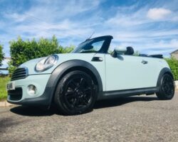 Too late, this one has gone – 2011/61 MINI One Convertible in Ice Blue with Bluetooth