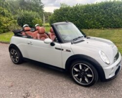 2008 Mini Cooper S Sidewalk Convertible with Sat Nav, Heated Seats Chili & Visibility Packs