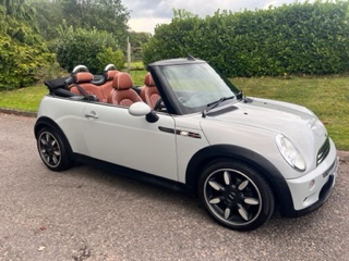 2008 Mini Cooper S Sidewalk Convertible with Sat Nav, Heated Seats Chili & Visibility Packs