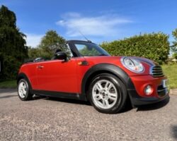 Marion chose this 2010 Mini Cooper Convertible Auto with Heated Seats Cruise & Chili Pack