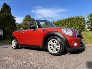 Marion chose this 2010 Mini Cooper Convertible Auto with Heated Seats Cruise & Chili Pack