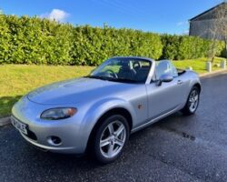 2007 / 57 plate Mazda MX5 in Silver with comprehensive history