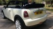 Roger & his good lady chose this 2009 / 59 MINI COOPER CONVERTIBLE in Pepper White with Low MILES