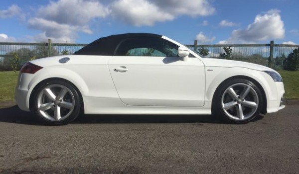 2013 AUDI TT 1.8 TFSI S Line Roadster 2dr which is IMMACULATE & Rare With Sat Nav