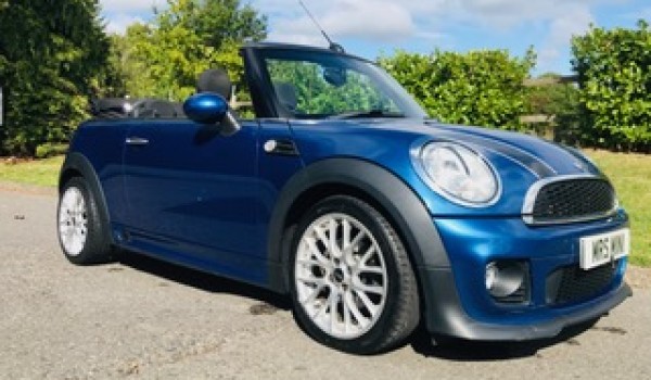 Too Late – Adam has paid his deposit on this 2012 MINI Cooper Convertible Avenue with John Cooper Works Bodykit & Chili Pack Plus she has Low Miles just 29K