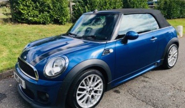 Too Late – Adam has paid his deposit on this 2012 MINI Cooper Convertible Avenue with John Cooper Works Bodykit & Chili Pack Plus she has Low Miles just 29K