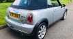 2007 MINI Cooper Convertible in Silver with Blue Hood