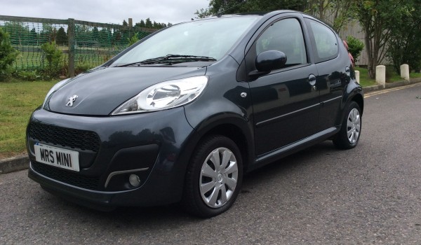 2013 Peugeot 107 1.0 12v Active 5dr in Grey – STUNNING with 25K miles