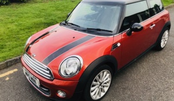 2011 / 61 MINI Cooper With Chili Pack In Spice Orange & Low Miles Just 27K