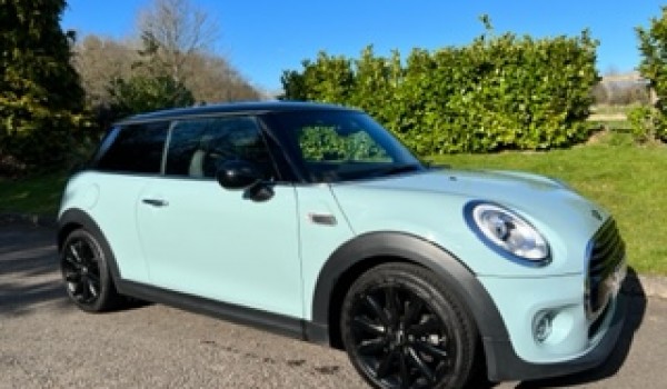 Deposit Taken on this very Rare 2018 Mini Cooper Automatic in Ice Blue with Loads of Extras & Full Service History