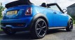 Maggie chose this 2011 Mini Cooper S Convertible in Lazer Blue with Huge Spec – the second time we sold this MINI too!