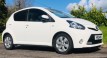 2013 / 62 Toyota Aygo Fire in Brilliant White with Cool Dark Grey Interior