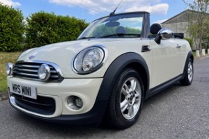 Back with us again is this MINI One Convertible Pepper Pack Low Miles & Heated Full Leather Sports Seats