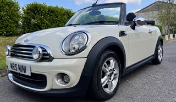 Back with us again is this MINI One Convertible Pepper Pack Low Miles & Heated Full Leather Sports Seats