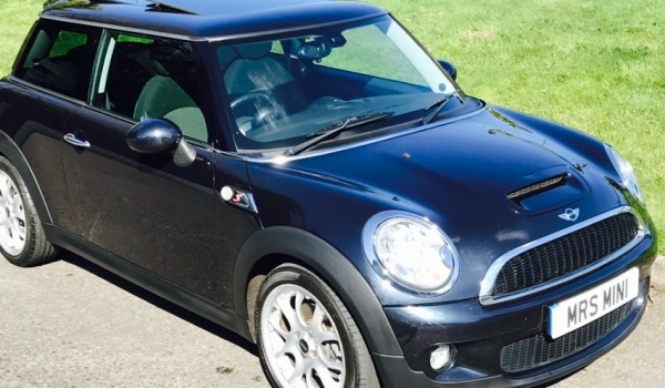 2007 MINI Cooper S Automatic Atsro Black Metallic With Chili Pack