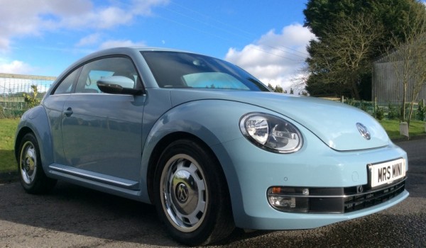 What a fabulous first car Chloe….   2012 Volkswagen Beetle – Stunning in Blue