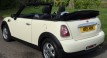 What a wonderful surprise Birthday Present for this very lucky lady – 2010 / 60  MINI One Convertible 1.6 Pepper White with Black Hood & Pepper Pack + Bluetooth & Digital Radio
