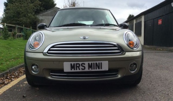 Seeing double?  Stunning Twins?  Great passing your tests ladies, first time too….  2010 / 60 MINI Cooper Chili Pack in Sparkling Silver (Such a Chic colour) with just 22K miles