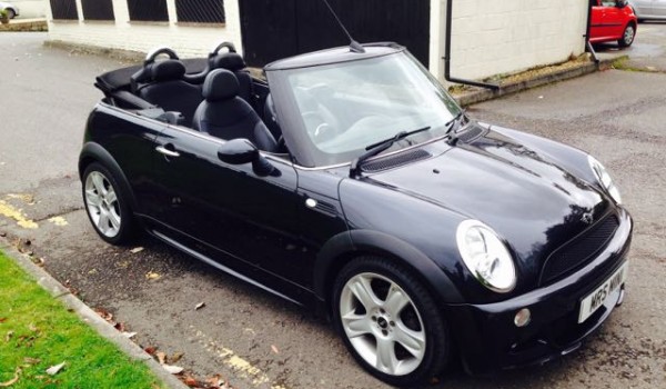 Sean chose this 2007 / 57 MINI One Convertible with John Cooper Works Bodykit in Black