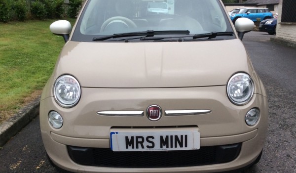 2013 FIAT 500 COLOUR THERAPY WITH STUNNINGLY LOW MILES 8500 & 1 OWNER FROM NEW