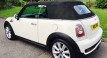 Sarah chose her this time around – 2011 MINI Cooper S Convertible in Pepper White with Black Hood