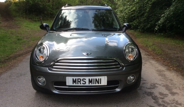 Sam, your dad wants you to pick a name for your new MINI – 2010 MINI Cooper Graphite Clubman Diesel – High Spec Low Miles