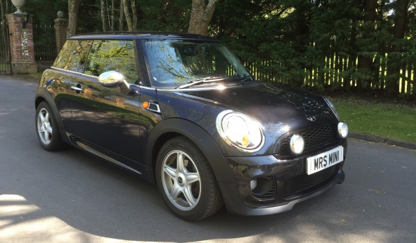 Kelly has chosen this 2007 /57 MINI Cooper In Black with John Cooper Works Aerobat & Lounge Leather