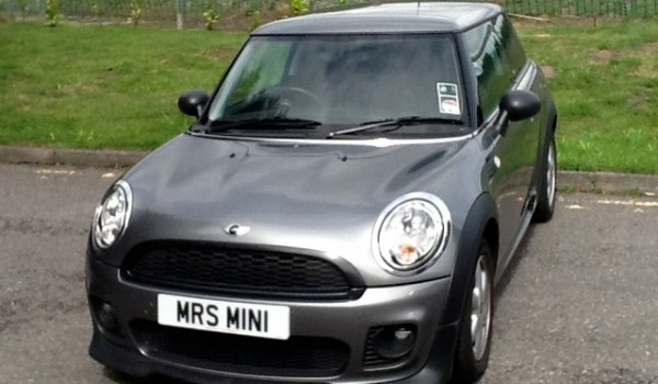 Looks like Henry has he beady eyes on this 2009 MINI ONE GRAPHITE with JOHN COOPER WORKS BODYKIT