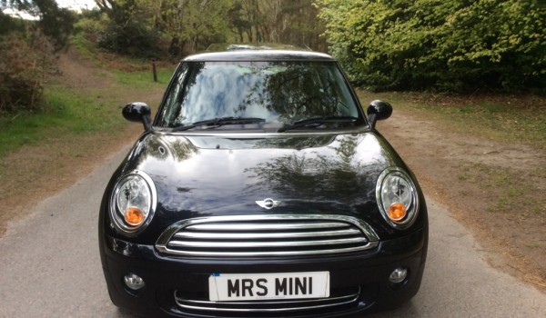 A birthday surprise for an 18th……  lucky girl…    2008 MINI One 1.4 In Black with Panoramic Glass Sunroof – DONE 11K Miles YES JUST 11,600 MILES FROM NEW