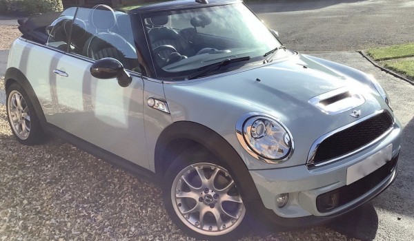 Deposit Paid – Emily is having this 2012 Mini Cooper S In Ice Blue, 35K miles Chili Pack, Full Lounge Leather Heated Seats & More