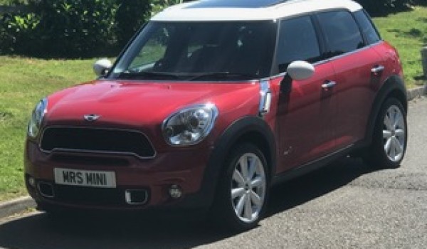 Kent is going to be the new home for this 2014 MINI Cooper S All 4 Countryman in Blazing Red with MORE TOYS THAN HAMLEY’S Sunroof Full Leather Heated Seats, Sat Nav & Bluetooth plus more