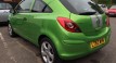 Gone to live with Adrian in Gloucester, 2013 Vauxall Corsa 1.0i Sting Ecoflex in a Colour Called Grasshopper Green – We LOVE this colour…. Low miles too 25000