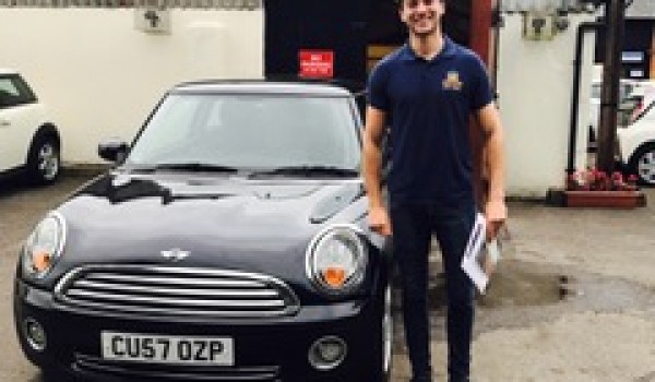 Matthew chose this 2007 / 57 MINI Cooper Chili Pack in Astro Black with Sunroof