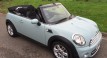 2011 / 61 MINI Cooper Avenue Convertible in Ice Blue – with Chili Pack