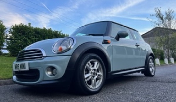 2013 MINI One in Ice Blue with Low Miles for Age