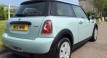 Penny also chose to upgrade her wheels on this 2013 MINI One In Ice Blue with 1 Lady Owner from New & Low Miles