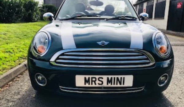 Deposit Taken 2010 MINI One Convertible with Half Leather, Low Miles & In British Racing Green