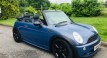 2005/05 MINI Cooper Convertible in Blue with Low Miles & Black Alloys