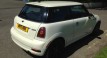 Rebecca has chosen this 2010 MINI Cooper Chili Pack in Pepper White with Half White Leather Bodykit & Bluetooth