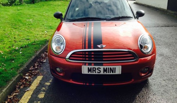 Elaine has chosen this  2010 / 60 MINI Cooper Chili Pack in Spice Orange – SIMPLY STUNNING MINI